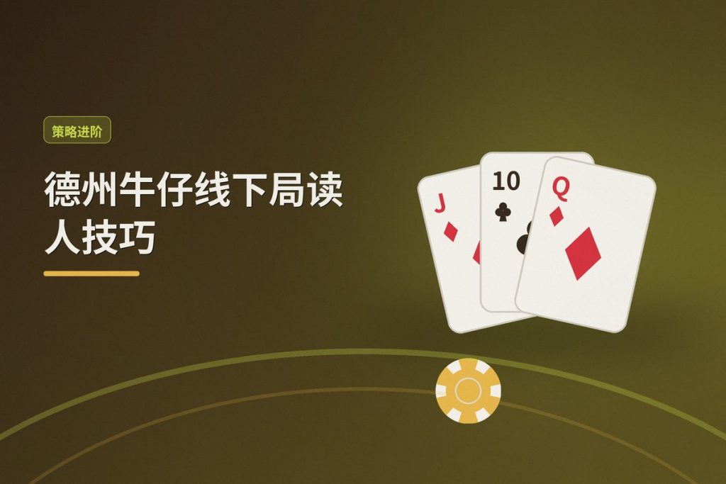 德州牛仔线下局读人技巧：三个观察要点让打法更稳