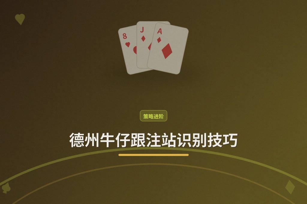 德州牛仔跟注站识别技巧：三个方法让你少输冤枉钱