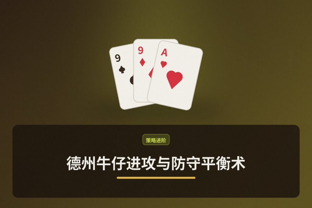 德州牛仔进攻与防守平衡术：三个让打法更稳健的要点